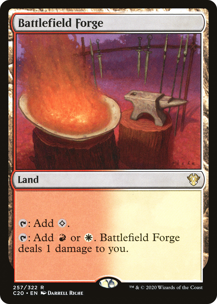 {R} Battlefield Forge [Commander 2020][C20 257]