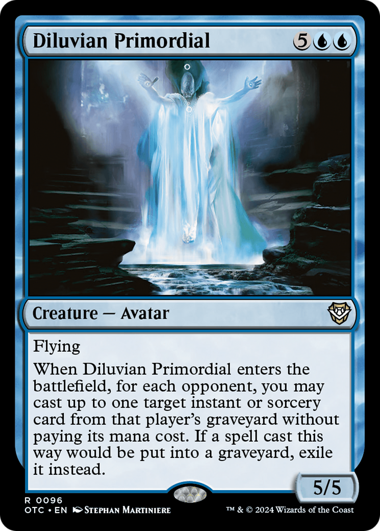 {R} Diluvian Primordial [Outlaws of Thunder Junction Commander][OTC 096]