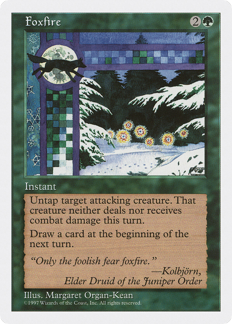 {C} Foxfire [Fifth Edition][5ED 295]