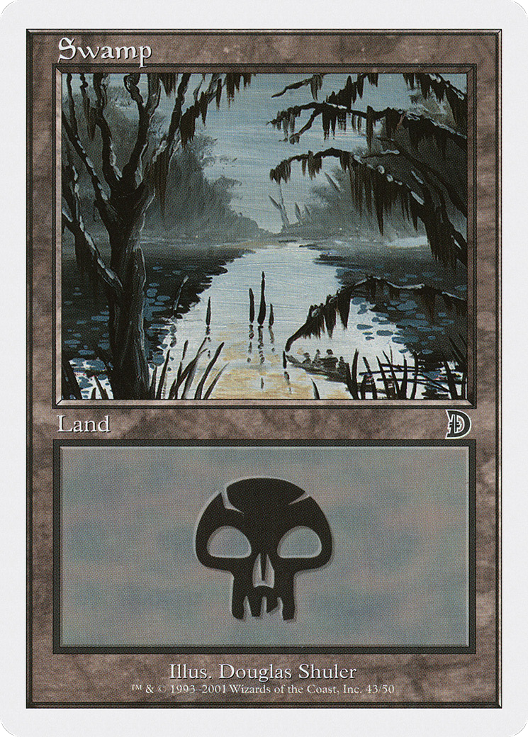 {B}[DKM 043] Swamp (43) [Deckmasters]