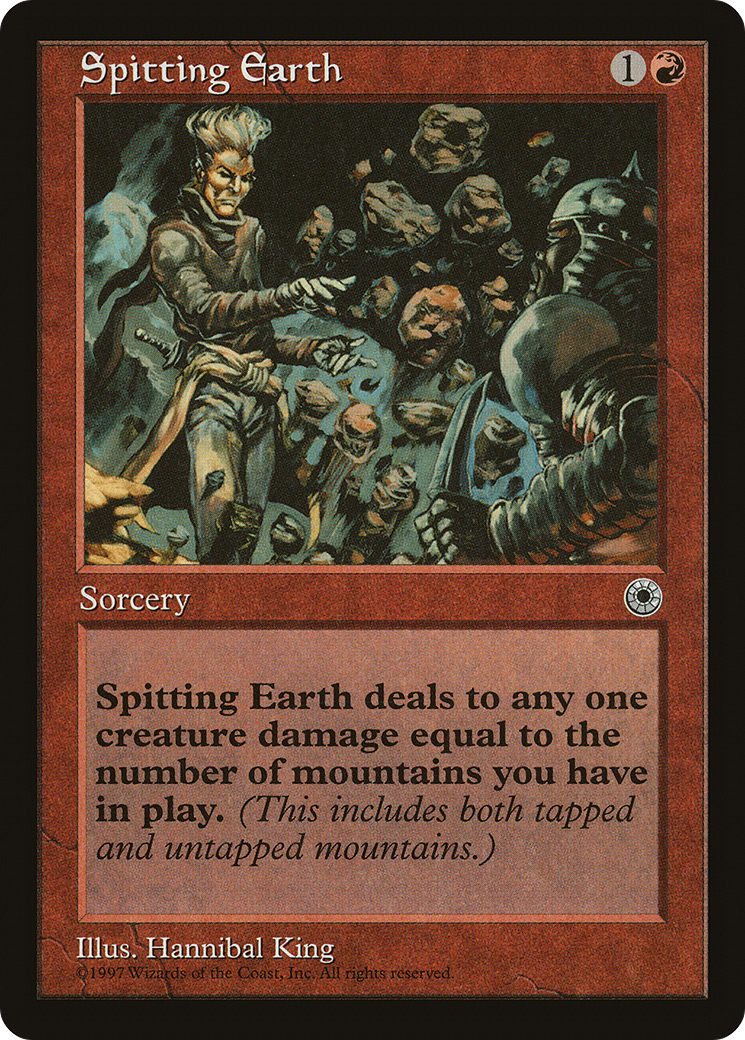 {C} Spitting Earth [Portal][POR 150]