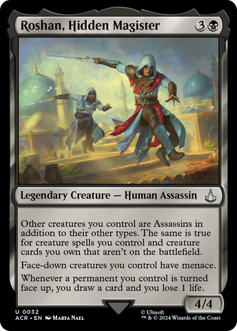 {C} Roshan, Hidden Magister [Assassin's Creed][ACR 032]