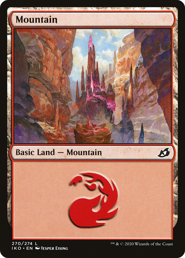 {B}[IKO 270] Mountain (270) [Ikoria: Lair of Behemoths]