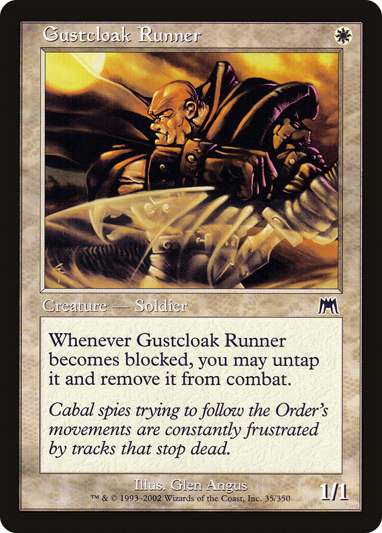 {C} Gustcloak Runner [Onslaught][ONS 035]