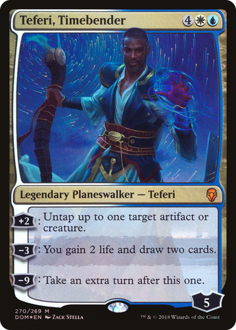 {R} Teferi, Timebender [Dominaria][DOM 270]