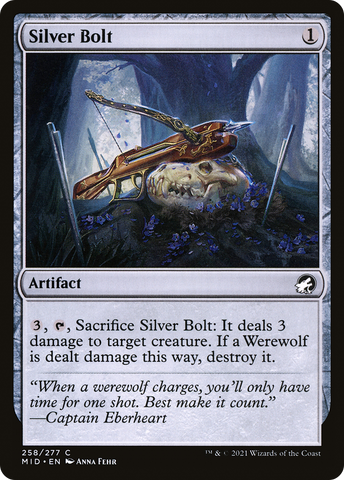 {C} Silver Bolt [Innistrad: Midnight Hunt][MID 258]