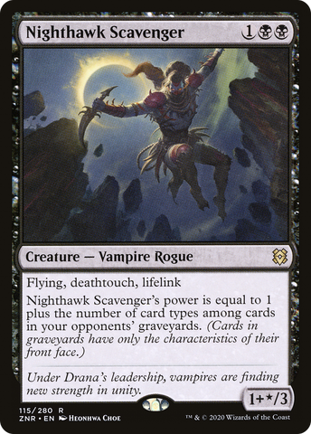 {R} Nighthawk Scavenger [Zendikar Rising][ZNR 115]