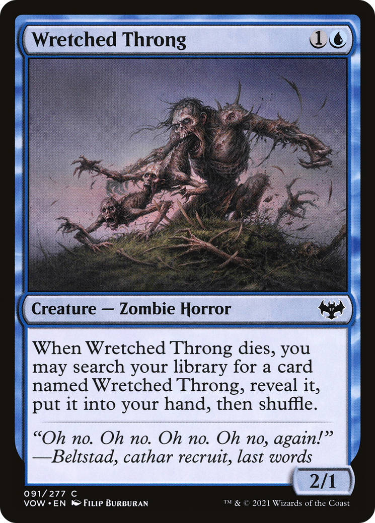 {C} Wretched Throng [Innistrad: Crimson Vow][VOW 091]