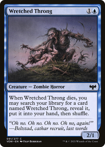 {C} Wretched Throng [Innistrad: Crimson Vow][VOW 091]