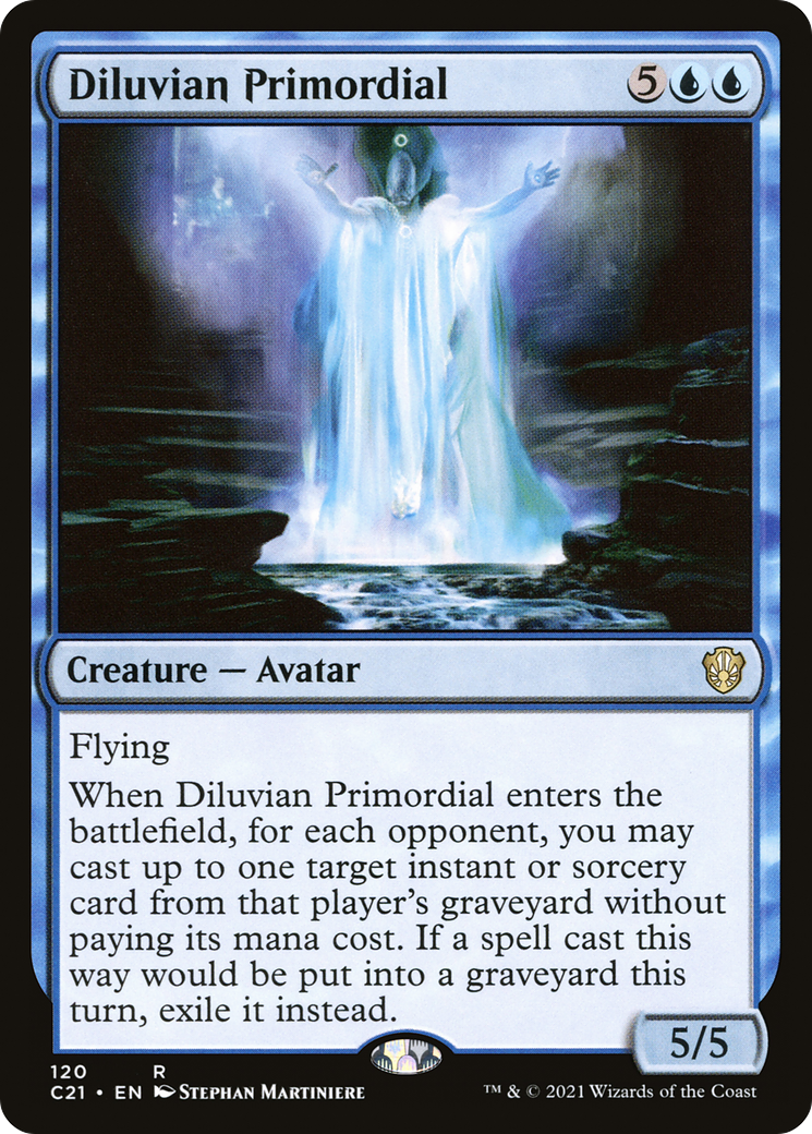 {R} Diluvian Primordial [Commander 2021][C21 120]