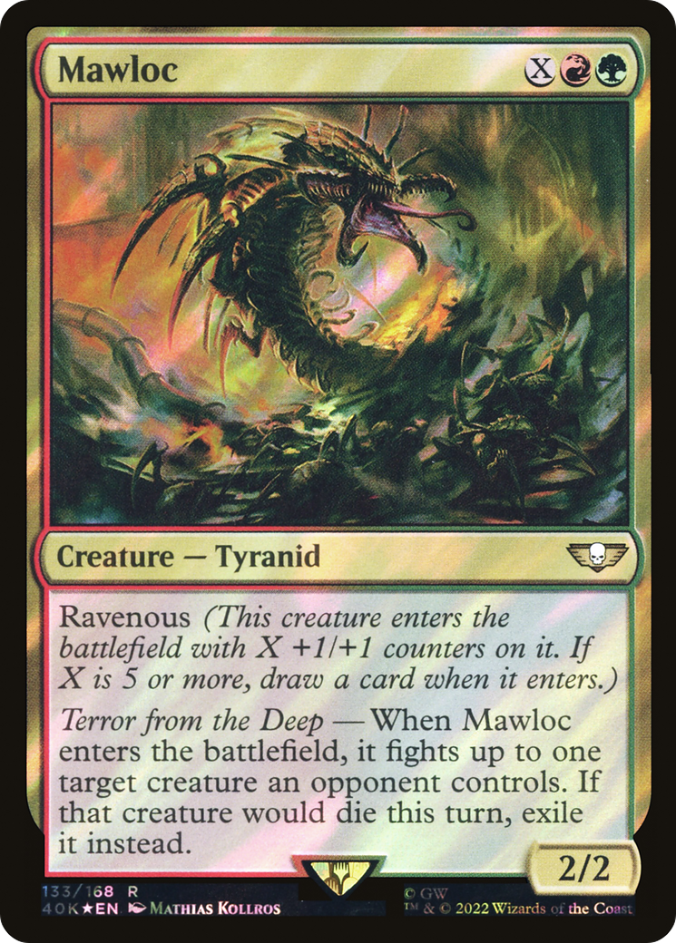 {R} Mawloc (Surge Foil) [Universes Beyond: Warhammer 40,000][SF 40K 133]