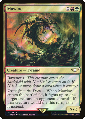 {R} Mawloc (Surge Foil) [Universes Beyond: Warhammer 40,000][SF 40K 133]