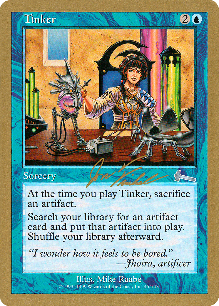 {C} Tinker (Jon Finkel) [World Championship Decks 2000][GB WC00 JF45]
