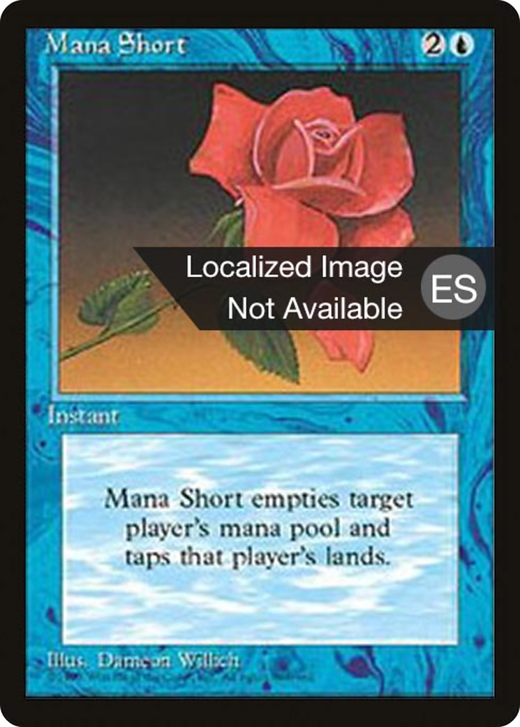 {F} Mana Short [Fourth Edition (Foreign Black Border)][FBB 4ED 085]