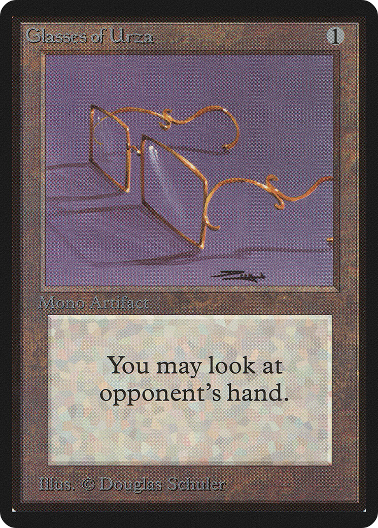 {C} Glasses of Urza [Beta Edition][LEB 246]