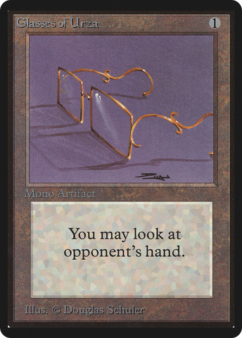 {C} Glasses of Urza [Beta Edition][LEB 246]