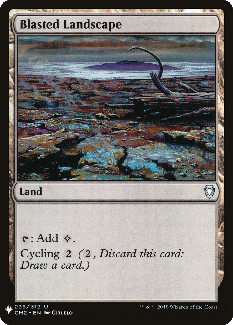 {C} Blasted Landscape [Mystery Booster][LS CM2 238]