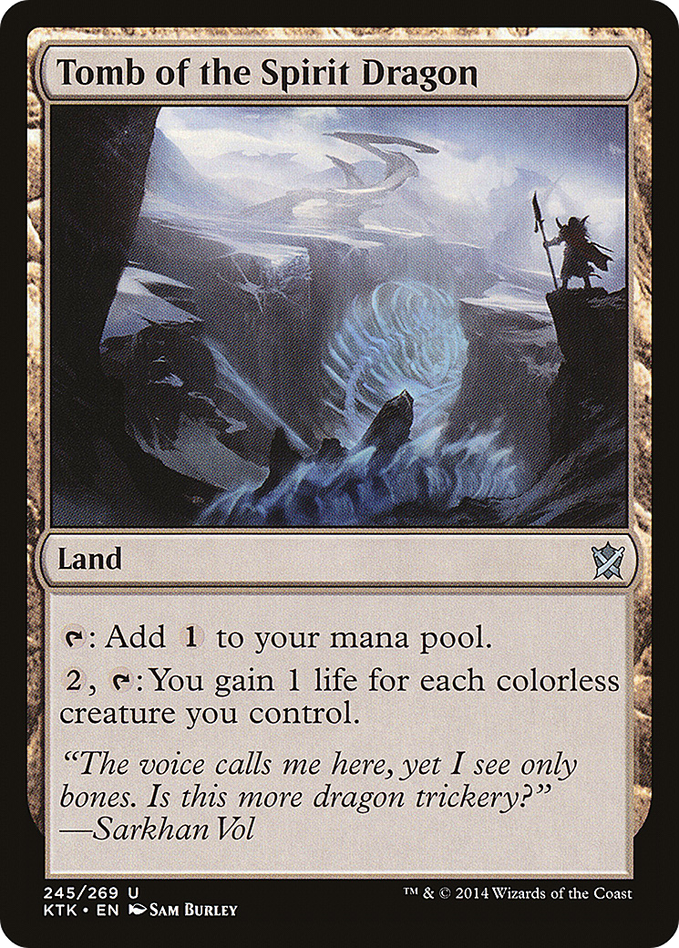 {C} Tomb of the Spirit Dragon [Khans of Tarkir][KTK 245]