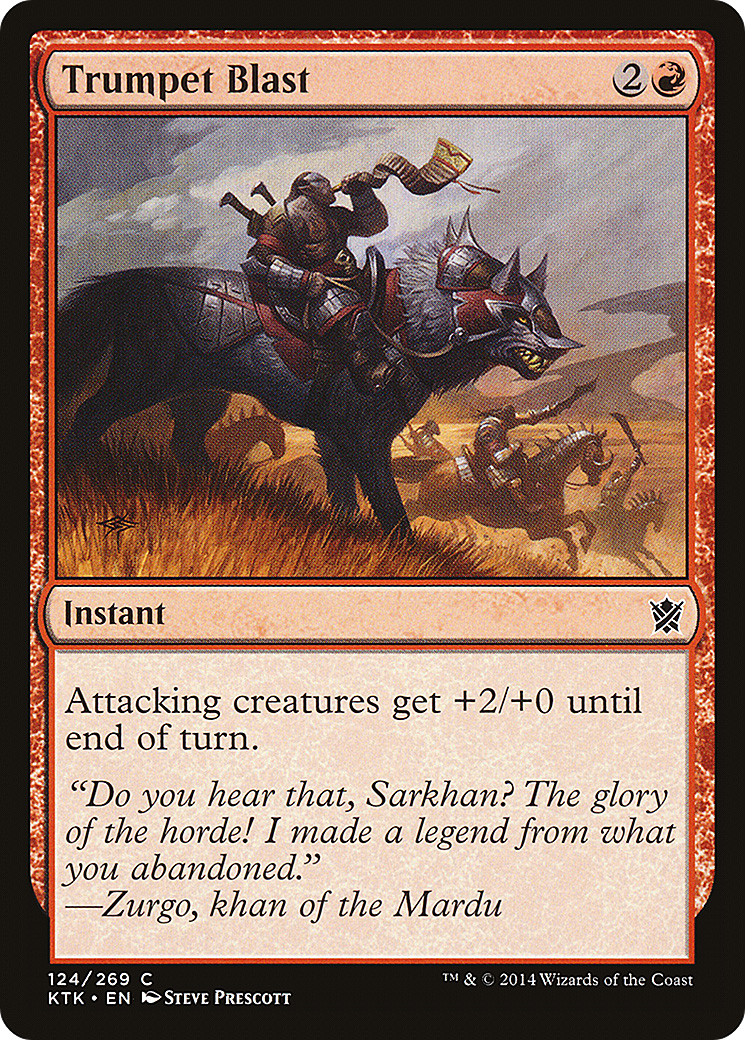 {C} Trumpet Blast [Khans of Tarkir][KTK 124]