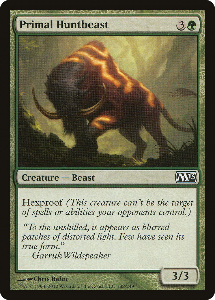 {C} Primal Huntbeast [Magic 2013][M13 182]