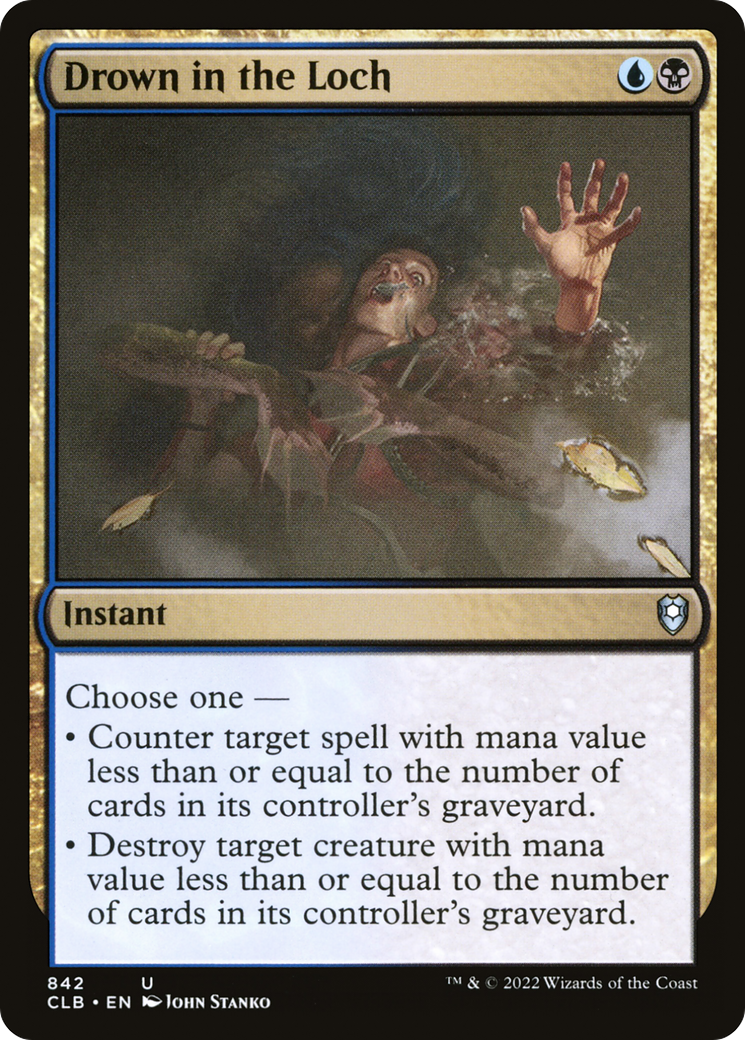 {C} Drown in the Loch [Commander Legends: Battle for Baldur's Gate][CLB 842]