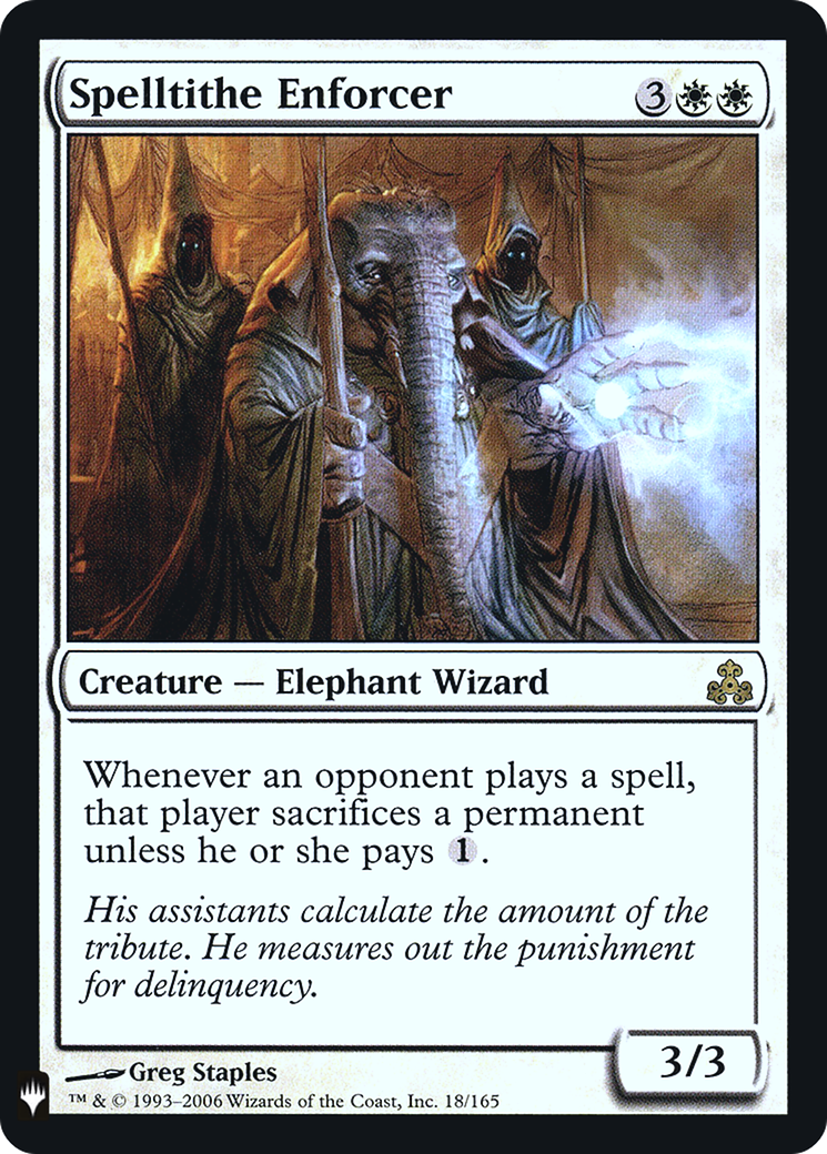 {R} Spelltithe Enforcer [Mystery Booster][LS GPT 018]