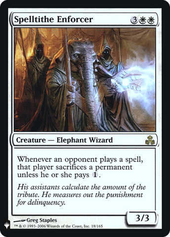 {R} Spelltithe Enforcer [Mystery Booster][LS GPT 018]