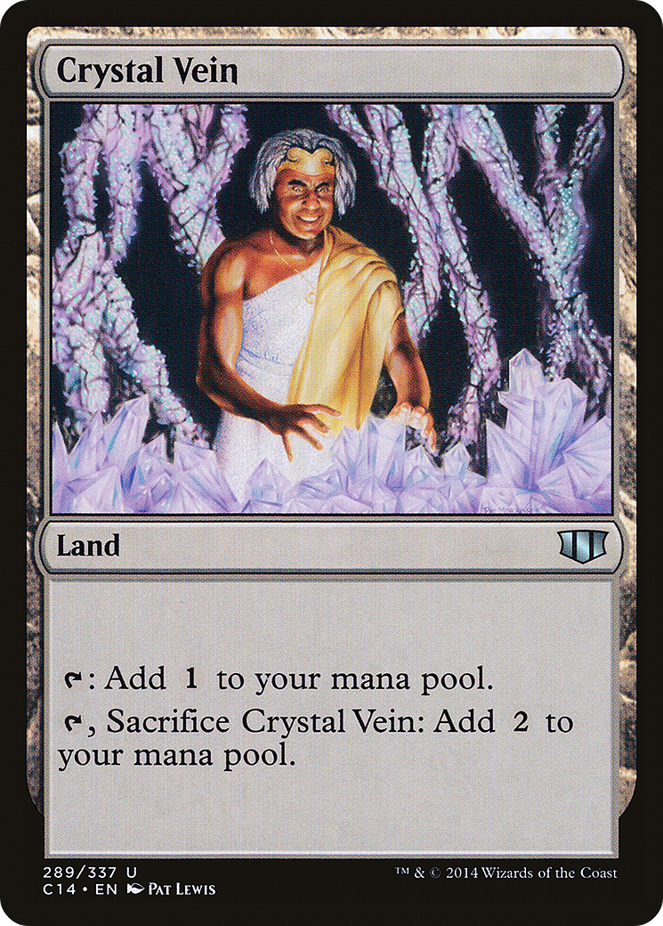 {C} Crystal Vein [Commander 2014][C14 289]