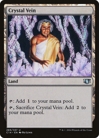 {C} Crystal Vein [Commander 2014][C14 289]