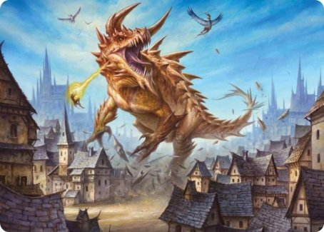 {A} Tarrasque Art Card [Dungeons & Dragons: Adventures in the Forgotten Realms Art Series][AAFR 019]