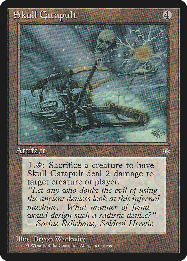 {C} Skull Catapult [Ice Age][ICE 336]