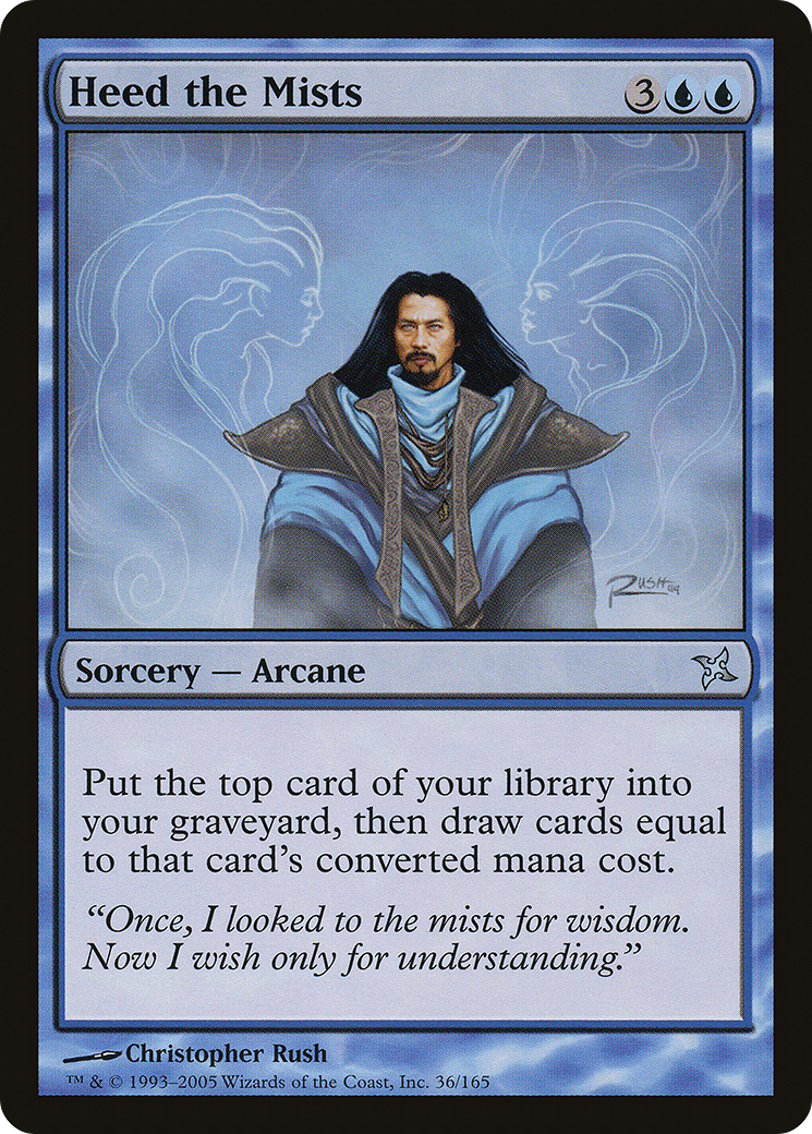 {C} Heed the Mists [Betrayers of Kamigawa][BOK 036]