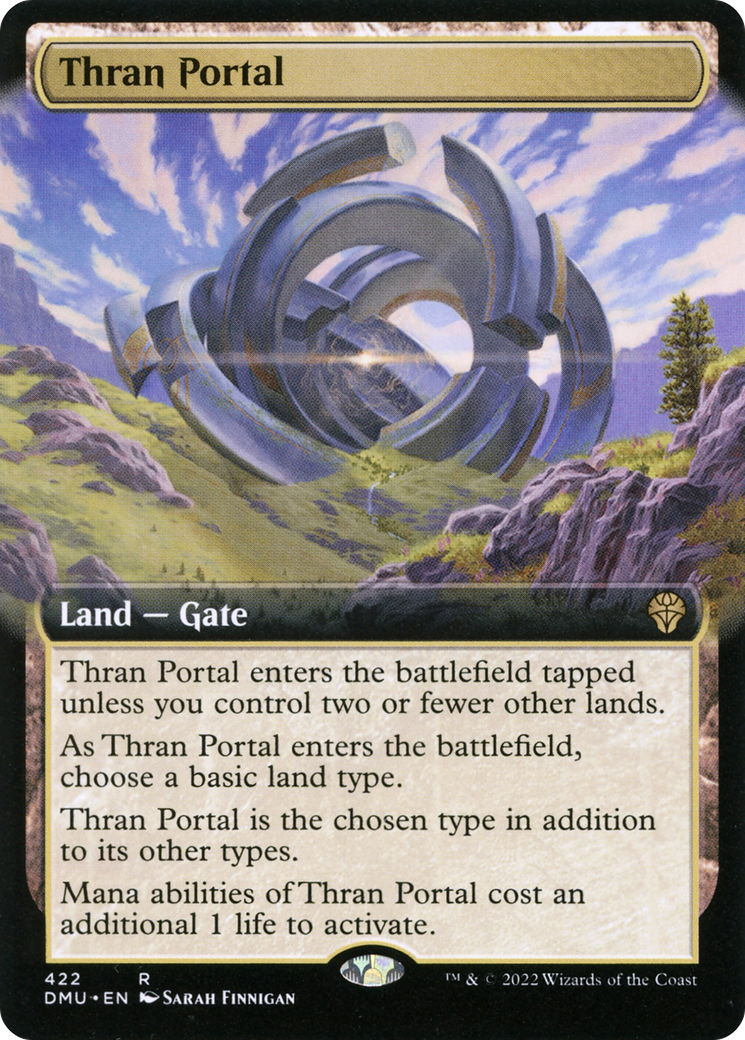 {R} Thran Portal (Extended Art) [Dominaria United][DMU 422]