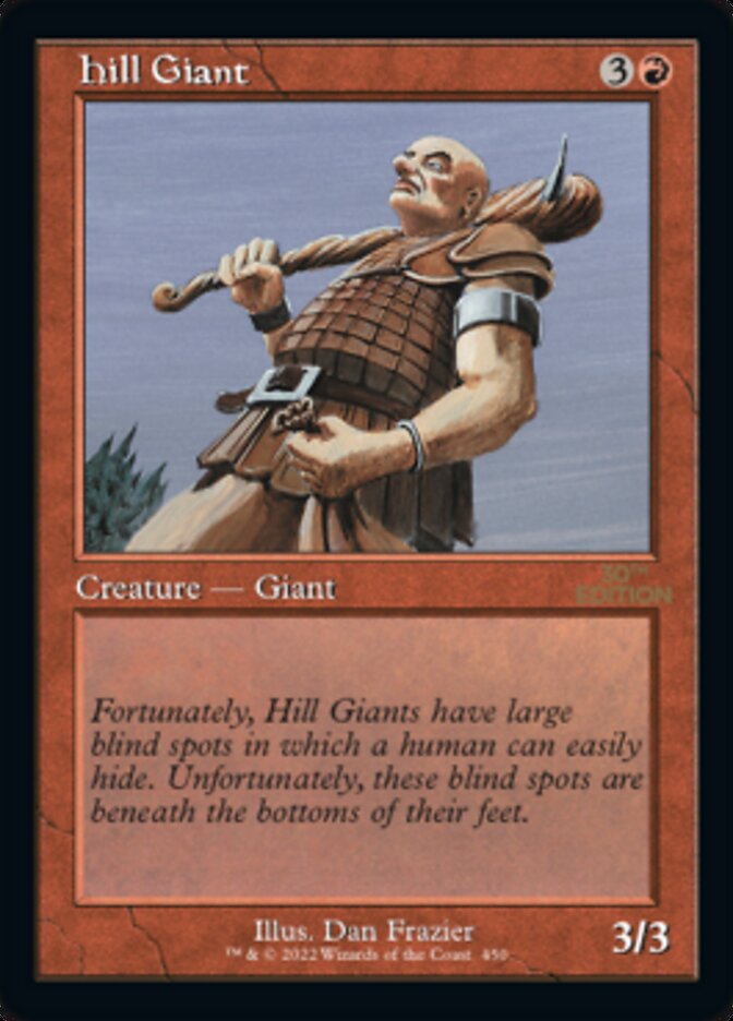 {C} Hill Giant (Retro) [30th Anniversary Edition][30A 450]