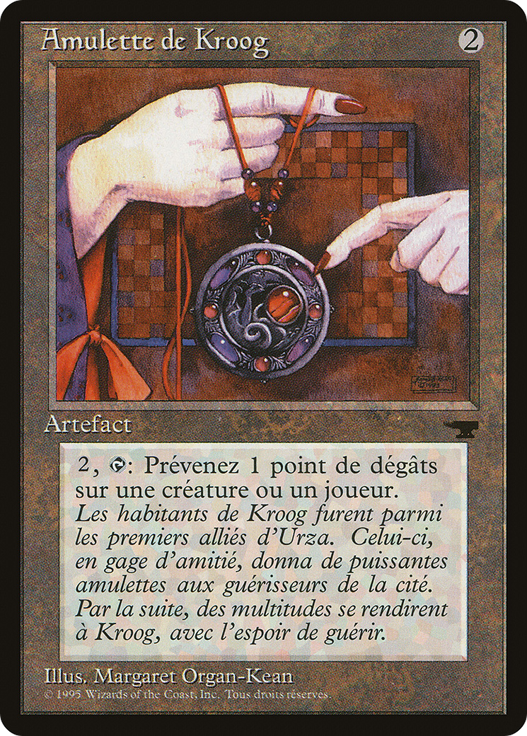 {C} Amulet of Kroog (French) - "Amulette de Kroog" [Renaissance][REN 099]