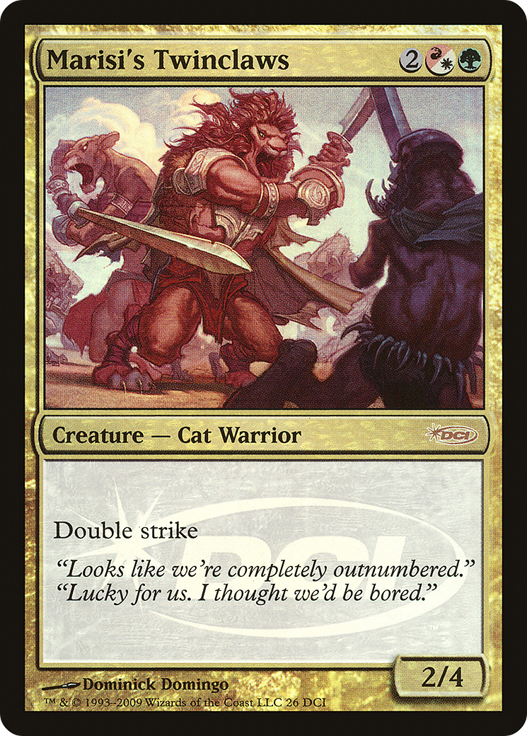 {R} Marisi's Twinclaws [Wizards Play Network 2009][PA WP09 026]