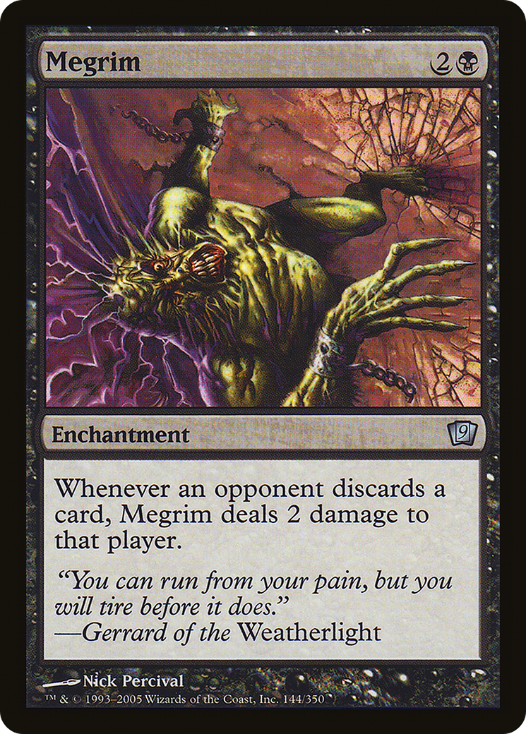 {C} Megrim [Ninth Edition][9ED 144]