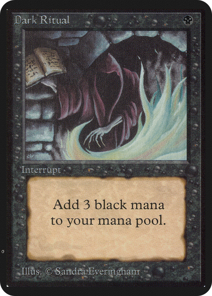 {C} Dark Ritual [Alpha Edition][LEA 098]