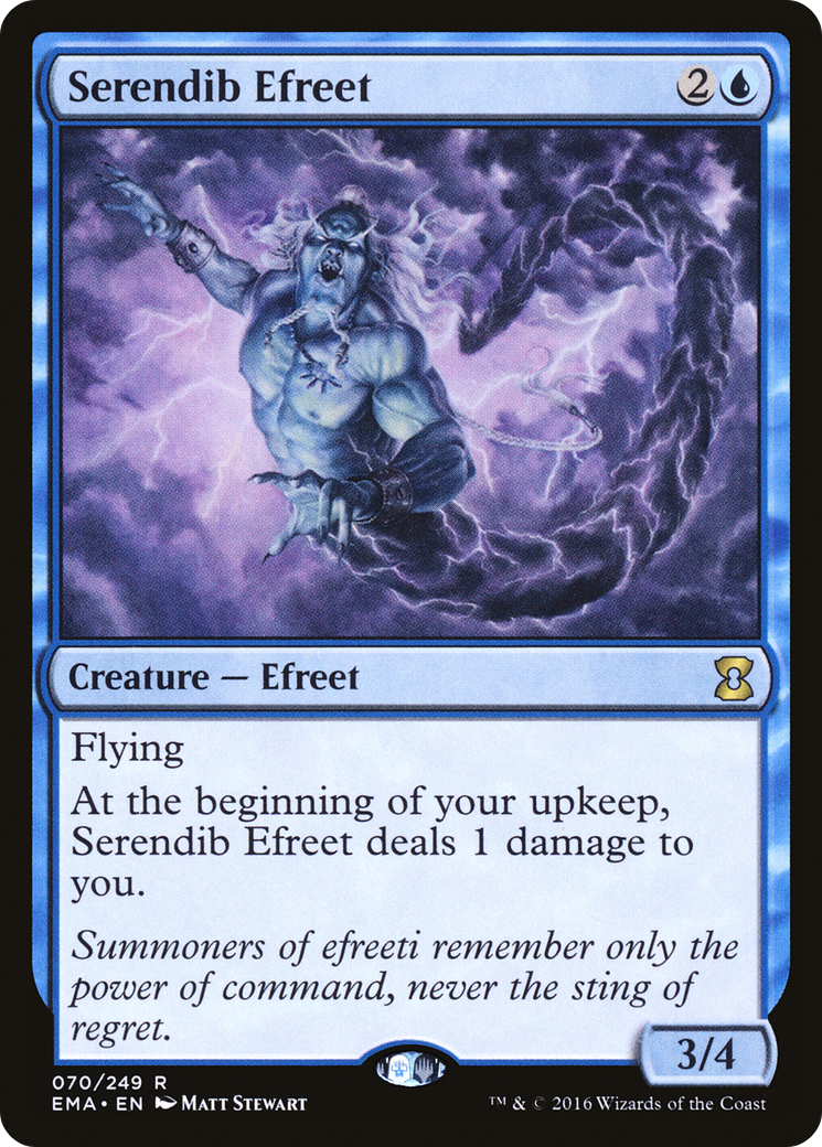 {R} Serendib Efreet [Eternal Masters][EMA 070] - Misty Mountain Games