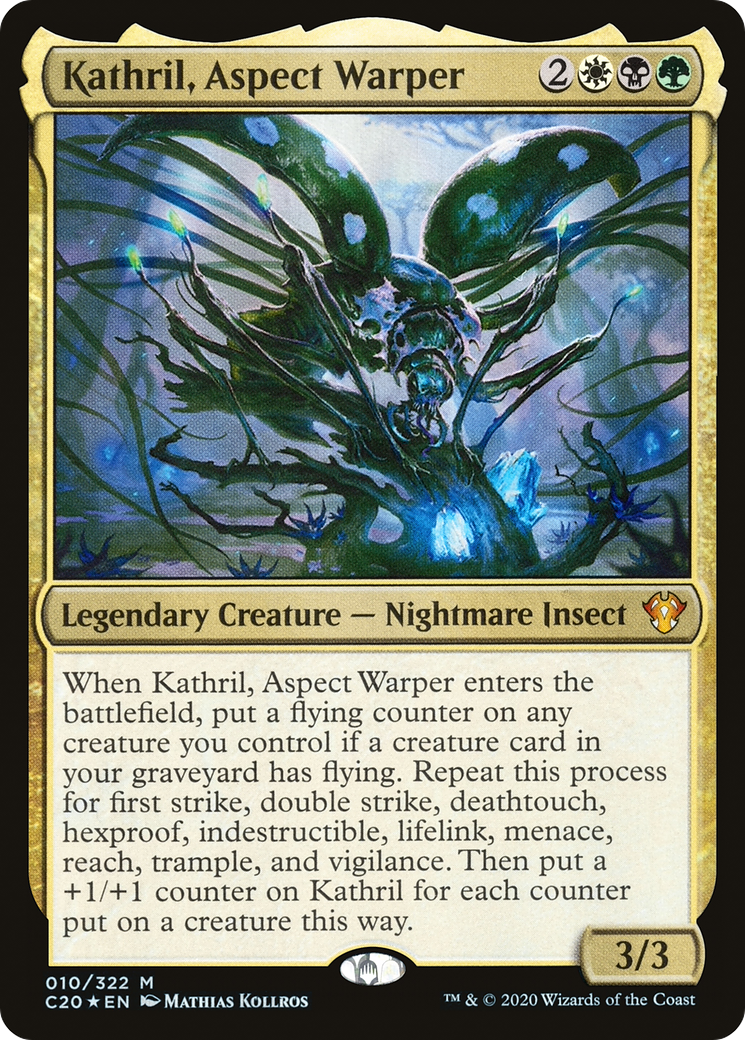 {R} Kathril, Aspect Warper [Commander 2020][C20 010]