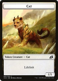 {T} Cat // Human Soldier (005) Double-sided Token [Ikoria: Lair of Behemoths Tokens][TIKO 001]