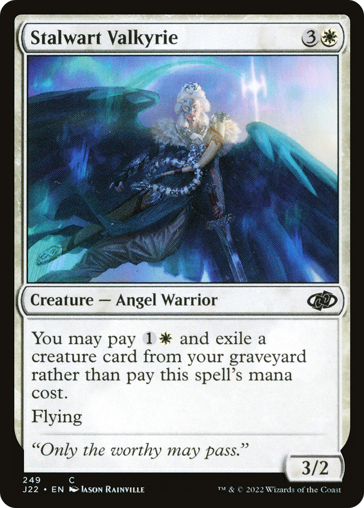 {C} Stalwart Valkyrie [Jumpstart 2022][J22 249]