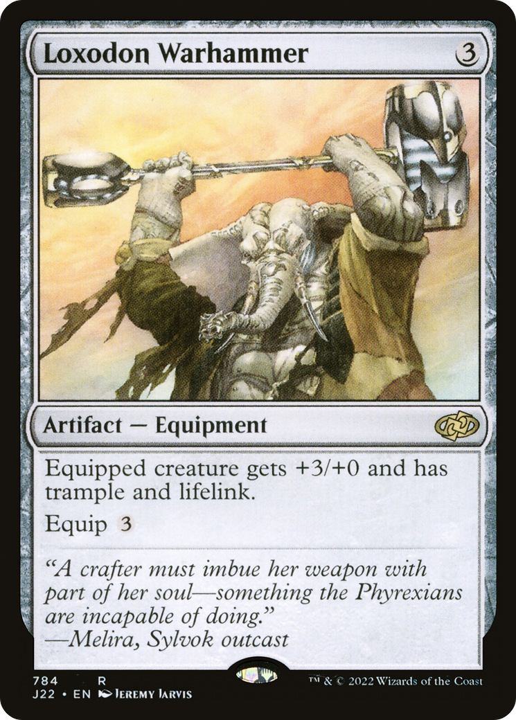 {R} Loxodon Warhammer [Jumpstart 2022][J22 784]