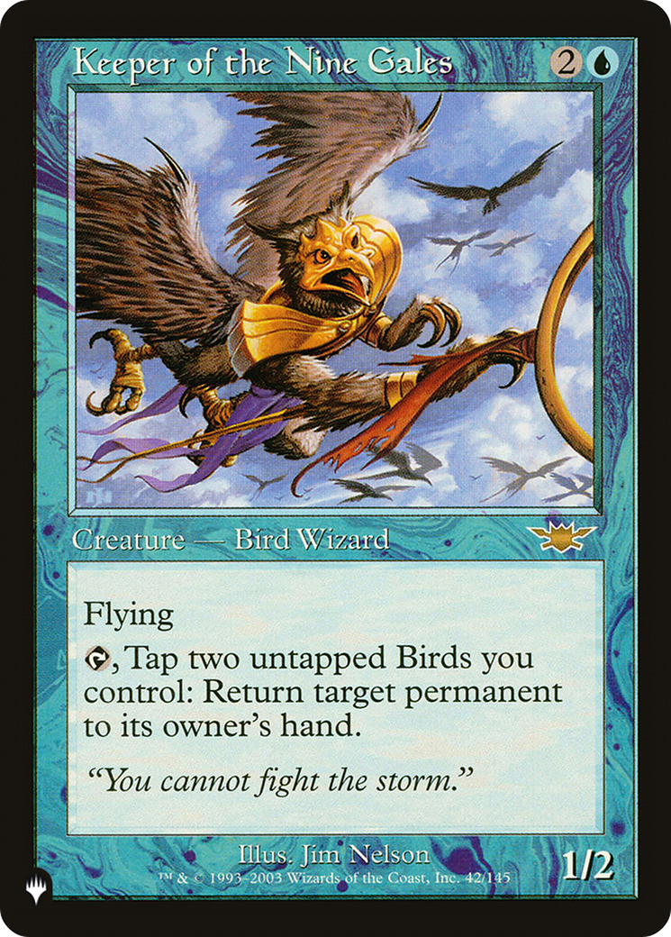 Keeper of the Nine Gales [LIST 42/145]