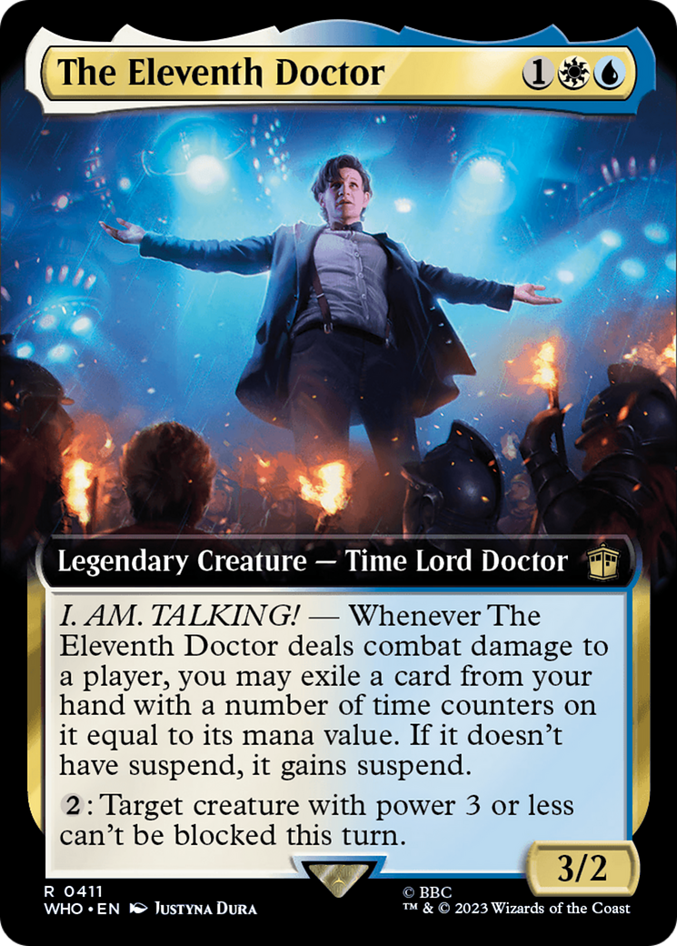 {R} The Eleventh Doctor (Extended Art) [Doctor Who][WHO 411]