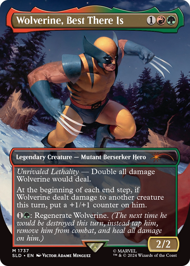 Wolverine, Best There Is [SLD-1737]  (Borderless) Foil