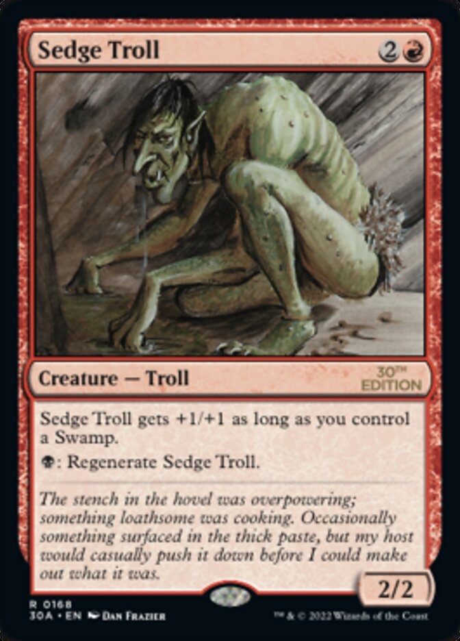 {R} Sedge Troll [30th Anniversary Edition][30A 168]