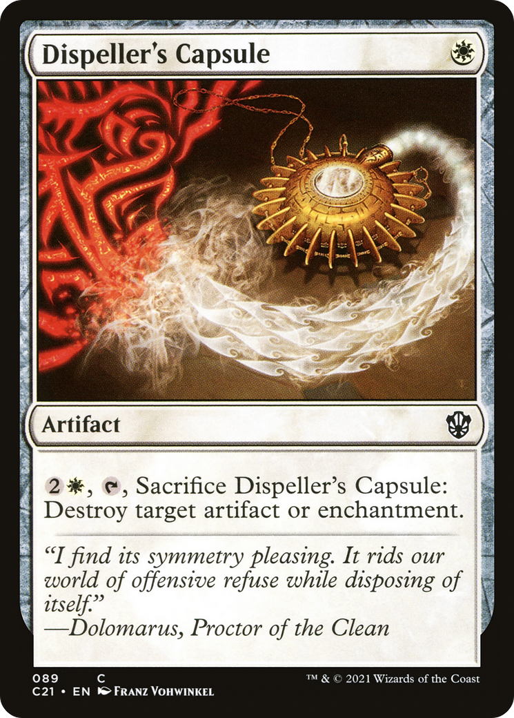 {C} Dispeller's Capsule [Commander 2021][C21 089]