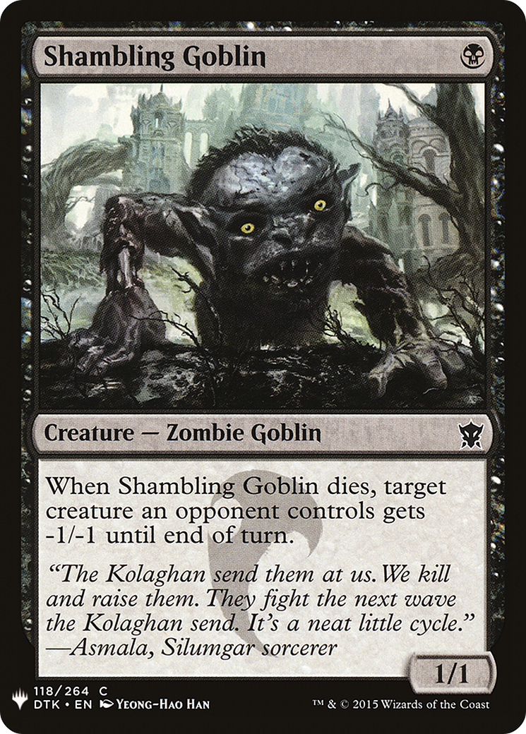 {C} Shambling Goblin [Mystery Booster][LS DTK 118]