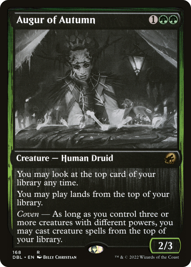 {R} Augur of Autumn [Innistrad: Double Feature][DBL 168]